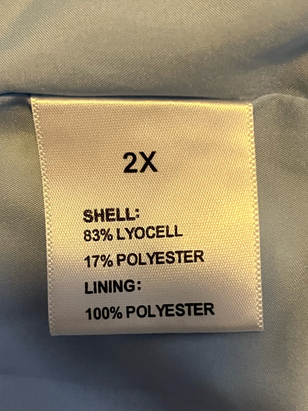 Jane + Delancey Light Blue Embroidered Eyelet Dress 2X - Picture 7 of 7